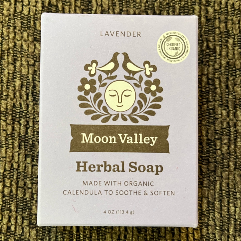 Moon Valley Organic Lavender Herbal Hand and Body Soap
